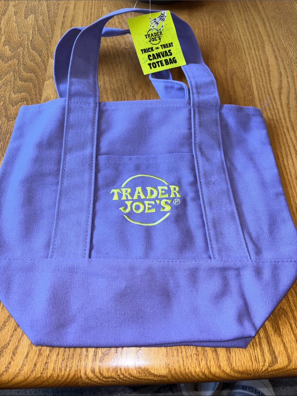 Trader Joe’s Trick-or-Treat Canvas Mini Tote Bag